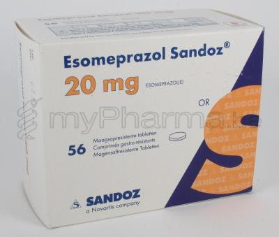 esomeprazole 20 mg on-demand