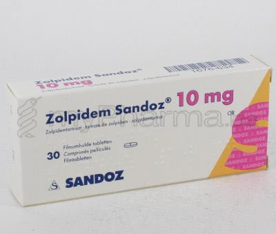zolpidem 10mg sandoz